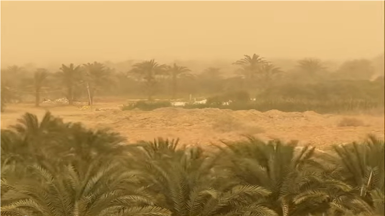 خريطة الغبار.. 4 مناطق تحت تأثير «الأتربة العالقة» وتحذيرات من تدهور الرؤية